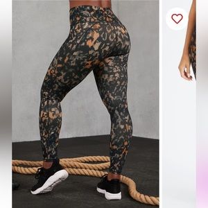 Like New Fabletics Define PowerHold High-Waisted Legging in “wild camo”